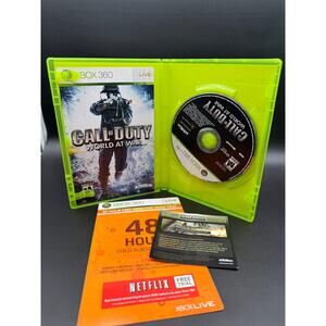 Call of Duty: World at War Xbox 360 COMPLETE WITH MANUAL
